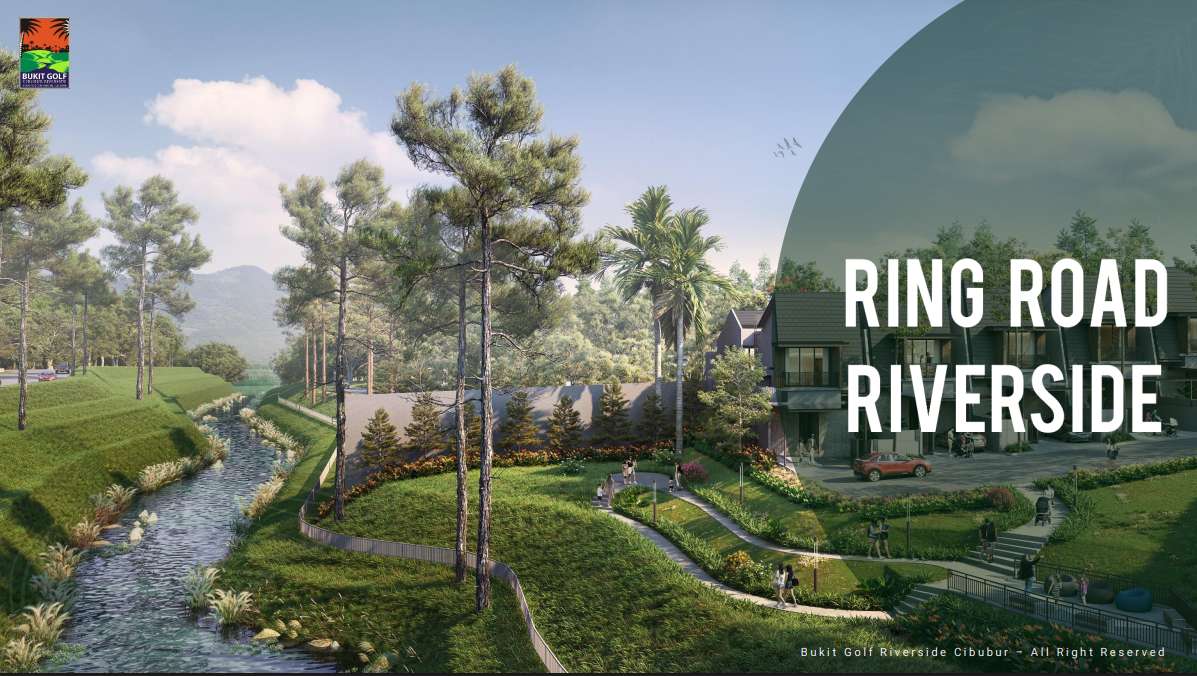 Mahakarya Hunian Resort dengan View Lapangan Golf